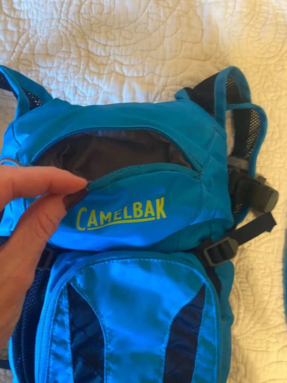 CamelBak HydroBak Kids 50oz 1.5L Blue Hiking/Running Hydration Backpack